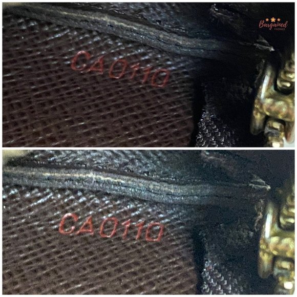 Authentic Louis Vuitton Brown Damier Ebene Canvas Pochette Cles Key Pouch - Picture 12 of 14